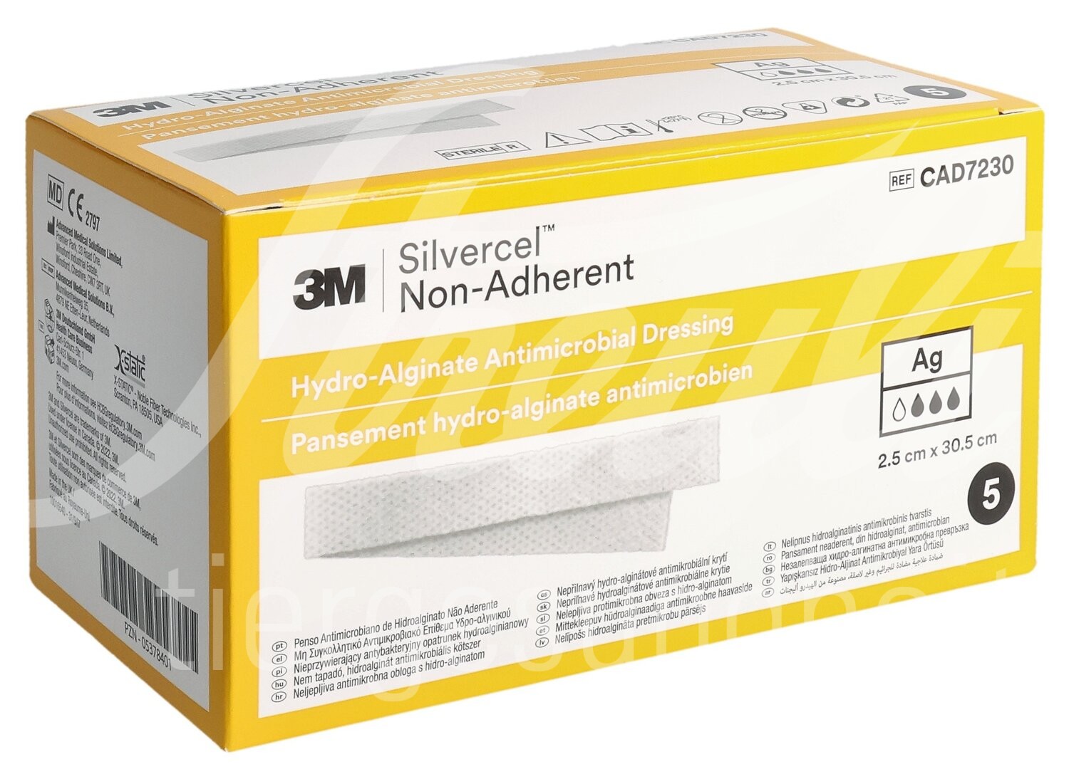 SILVERCEL NON ADHERENT Silberhaltige Wundauflage 5x5cm nichthaftend 10 Stk SILVERCEL NON ADHERENT Silberhaltige Wundauflage 5x5cm nichthaftend 10 Stk