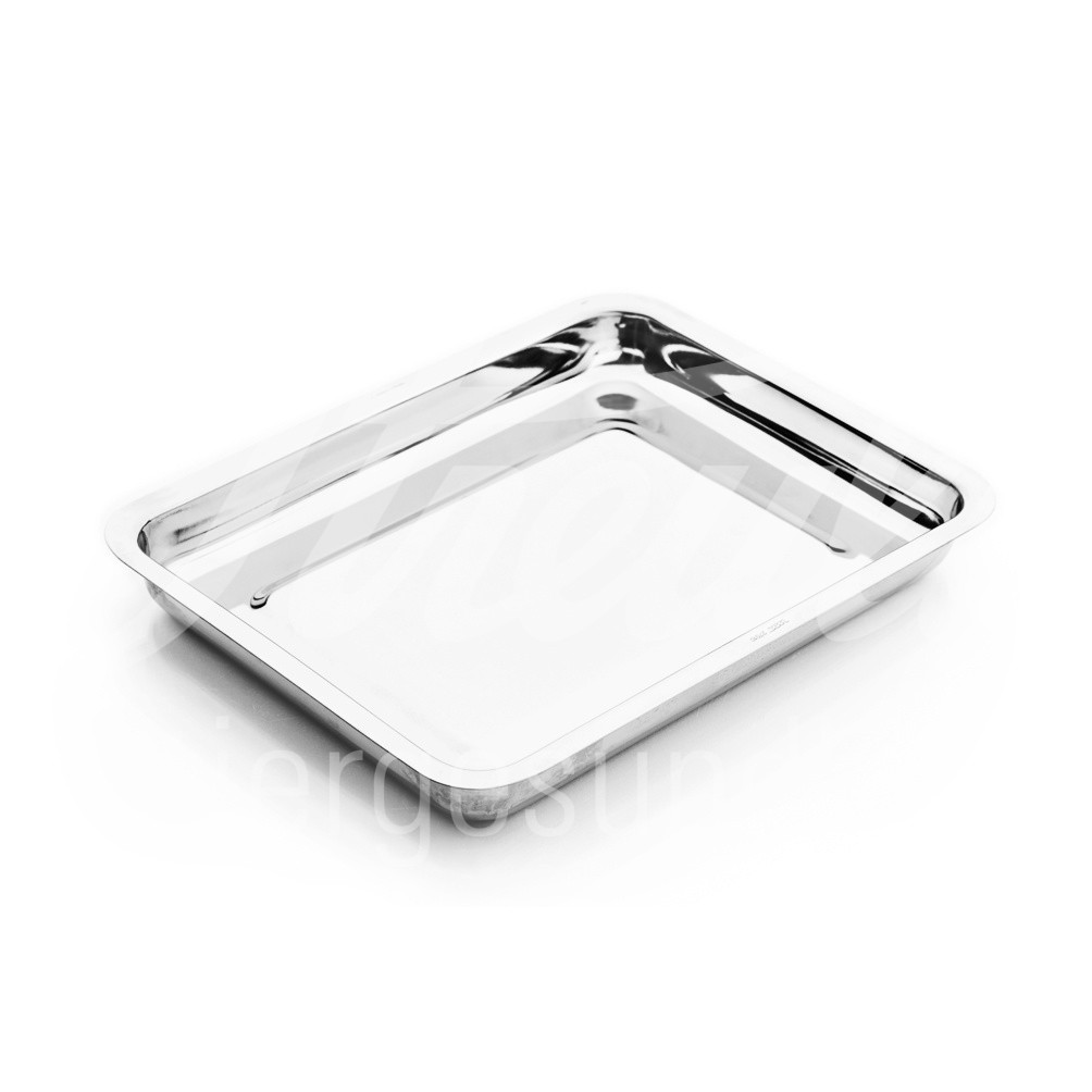 Instrumententablett Edelstahl 20x15x2,5 cm 1 Stück