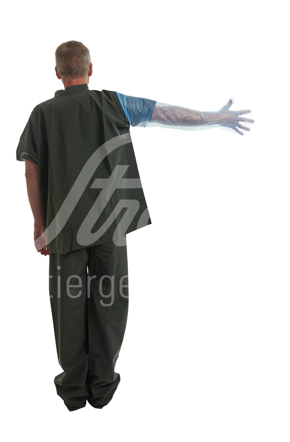 KRUTEX Agro Rektal-Handsch. o. Schulterschutz Gr. L 100 Stück