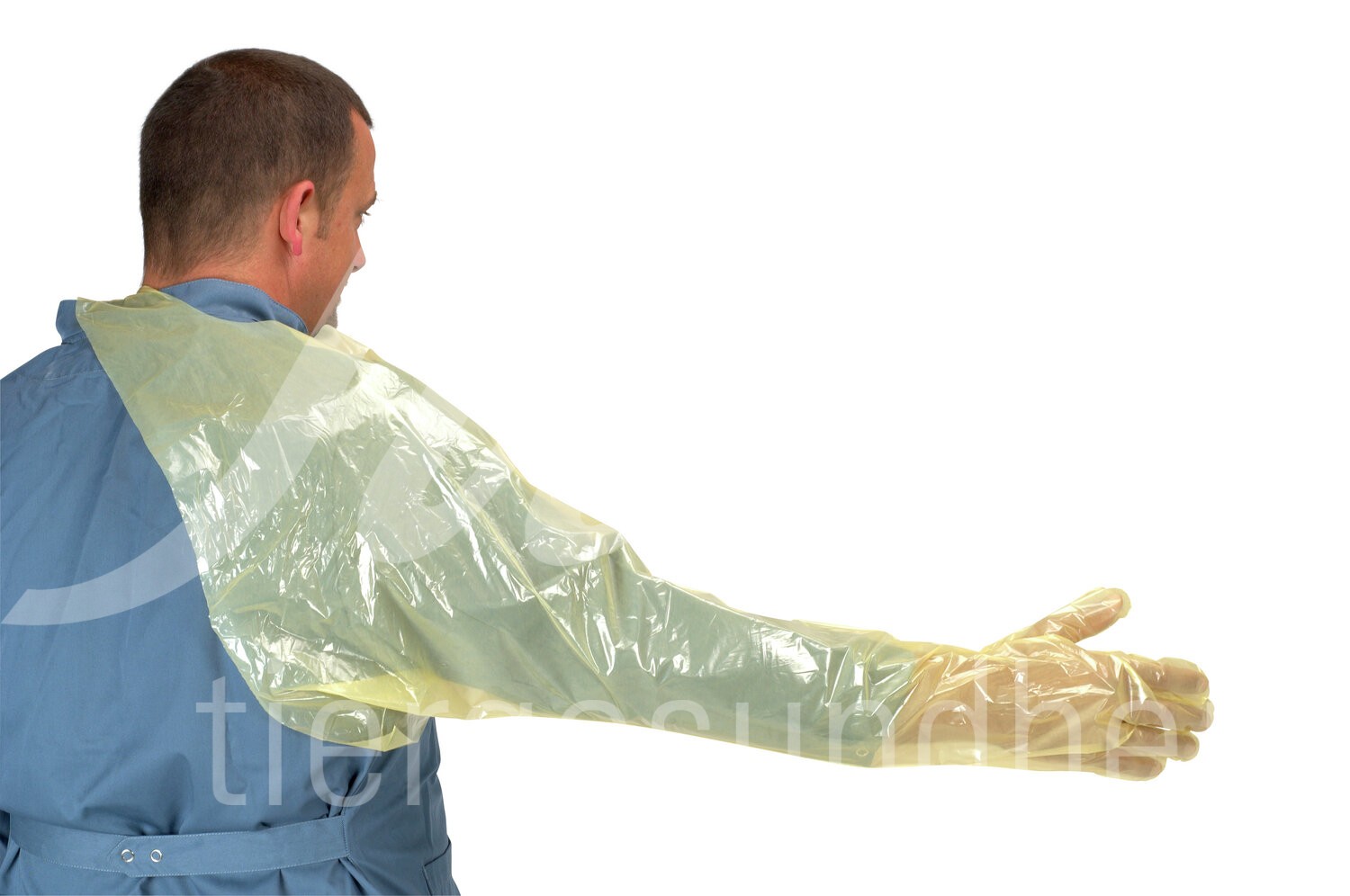 KRUTEX Super Touch Rektal-Handsch. m.Schultersch. Gr.L 50Stk