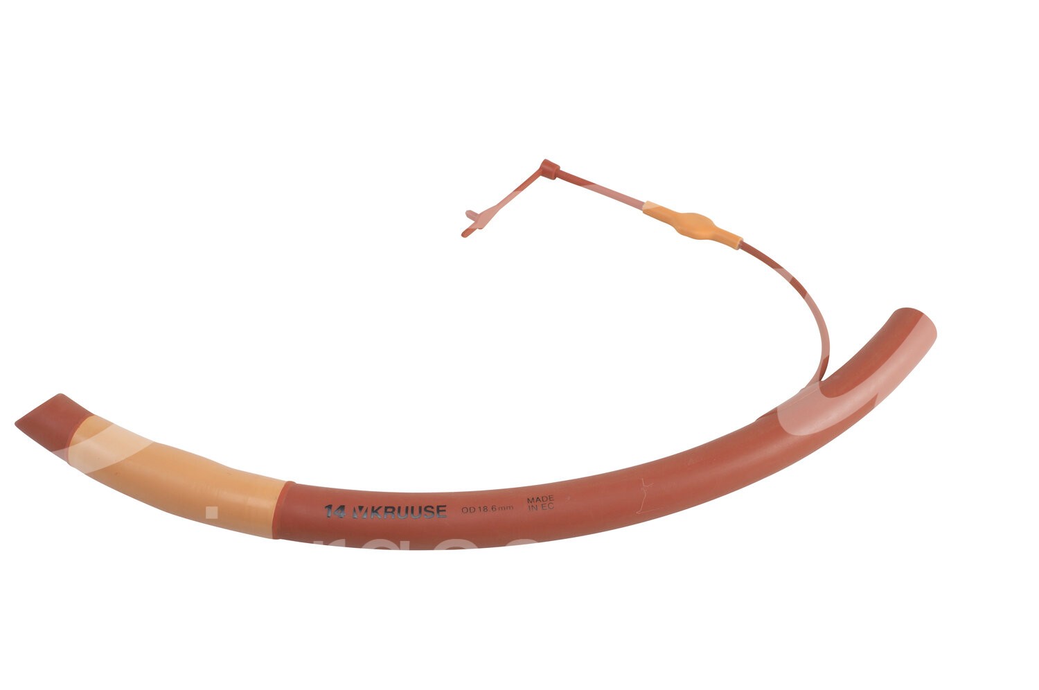 KRUUSE Endotracheal T. Gummi m.Cuff/o.Loch 16mmx36cm 1Stk.