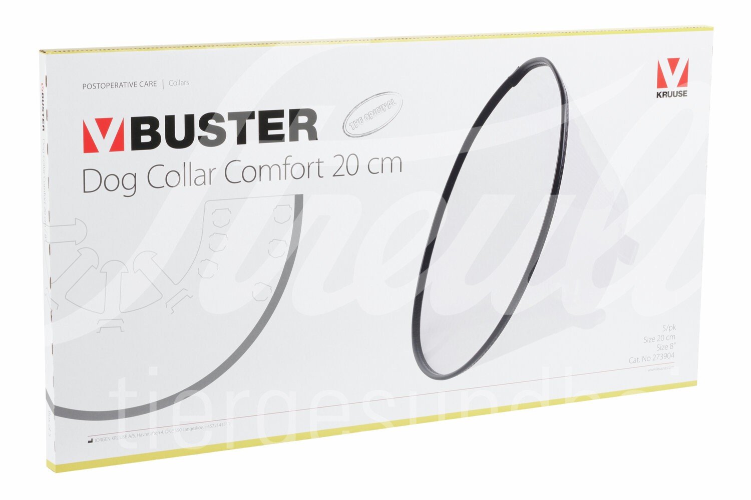 BUSTER Halskragen Comfort transp. Schnell-Versch. 20cm 5Stk BUSTER Halskragen Comfort transp. Schnell-Versch. 20cm 5Stk