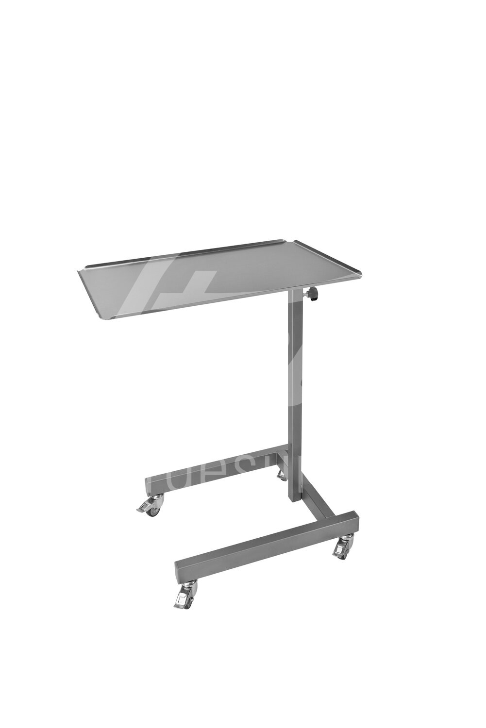 Instrumententisch U - Form m. Rollen höhenverstellb. 90-140 cm 1 Stück