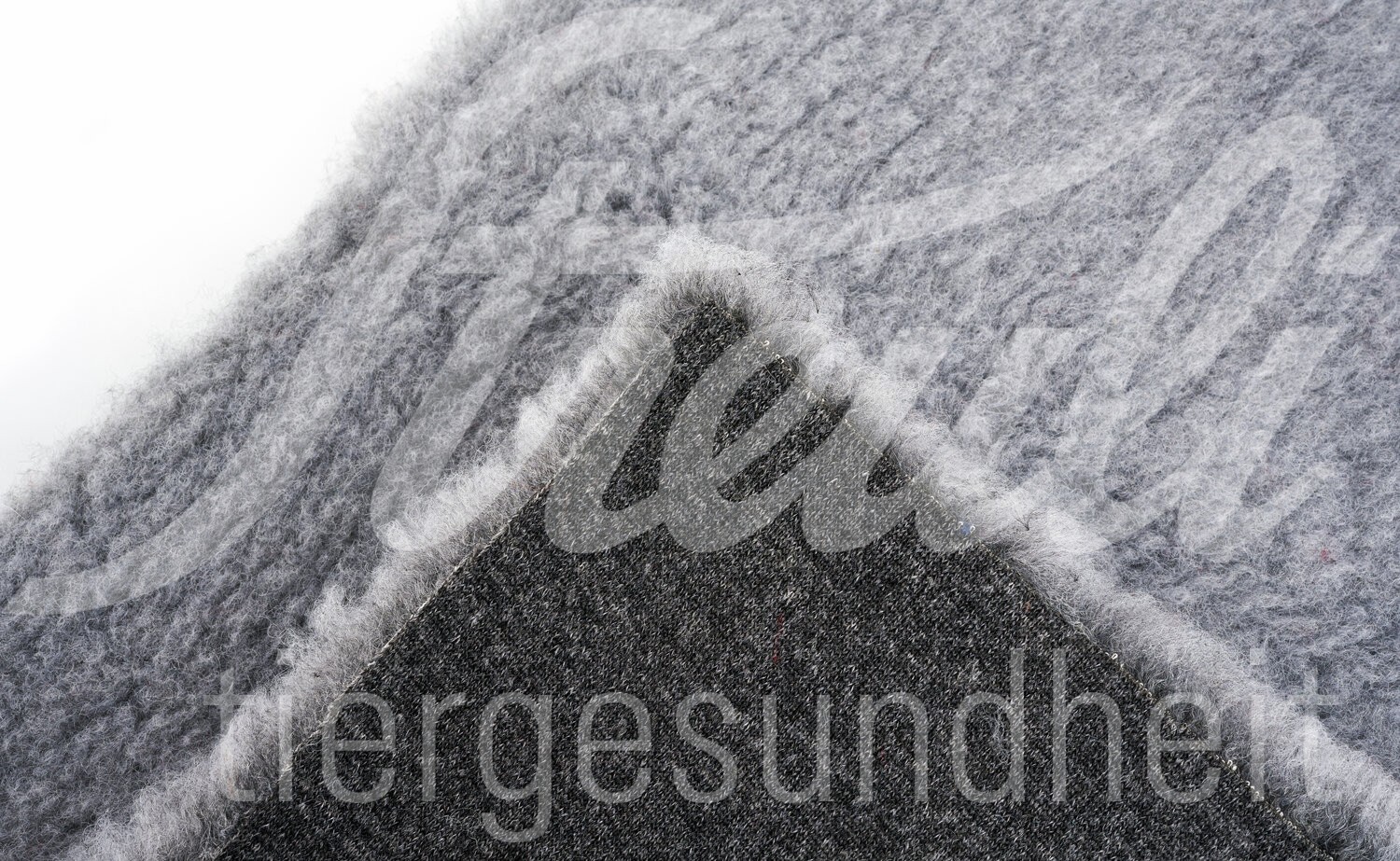 KRUUSE Liegedecke nicht rutschfest grau 100 x 75 cm 1 Stück