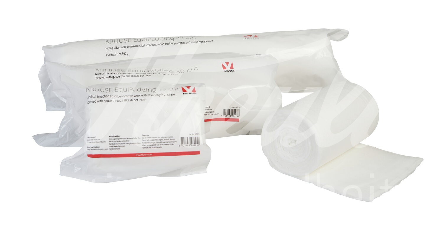 KRUUSE EquiPadding Polsterwatte 500 g 30 cm x 3.2 m 1 Stück