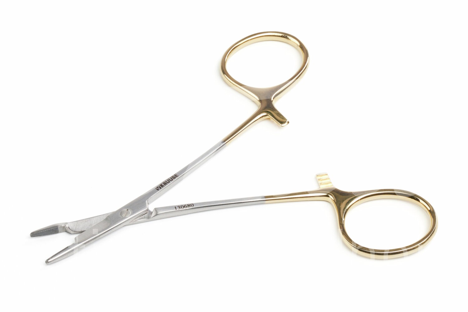 KRUUSE Nadelhalter Hegar-Olsen TC 12.0 cm mit Schere 1 Stück