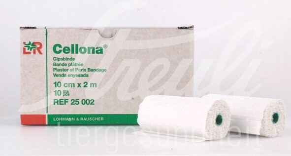 Cellona Gipsbinde 10 cm x 2 m 10 Stück Cellona Gipsbinde 10 cm x 2 m 10 Stück