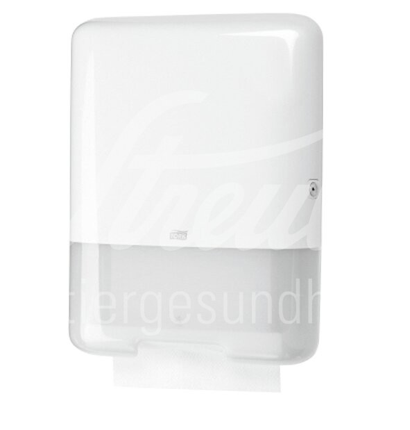 Papierhandtuch-Spender gross weiss Kunststoff 1 Stück