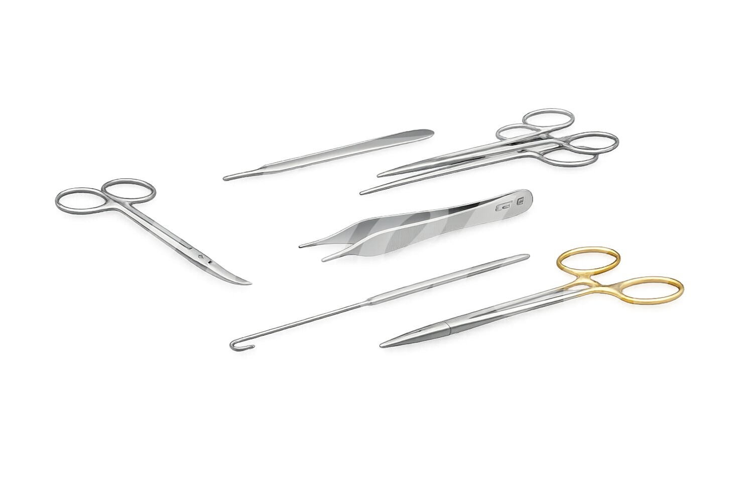 Aesculap Katzenkastrationsset VF232R 7-teilig 1 Set