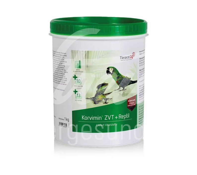 Tierarzt24 Korvimin ZVT+Reptil 1 kg Dose