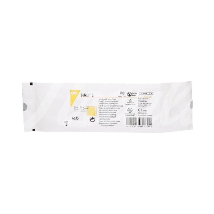 3M Ioban 2-Antimikrob. Inzisionsfolie, Klebefl. 35 x 35 cm 10 Stk. 3M Ioban 2-Antimikrob. Inzisionsfolie, Klebefl. 35 x 35 cm 10 Stk.