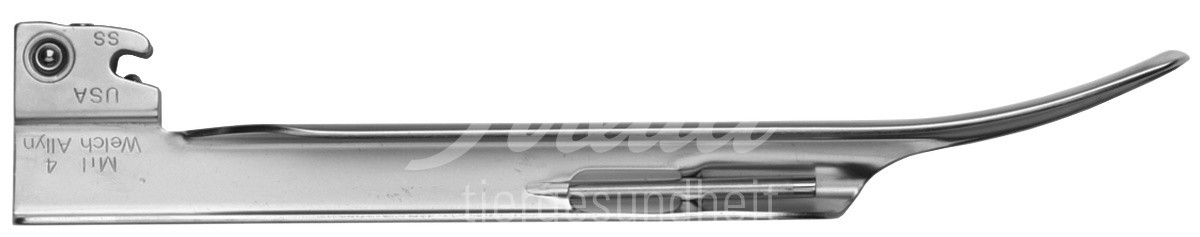Welch Allyn Laryngoskop- Spatel Miller Gr 4 1 Stück