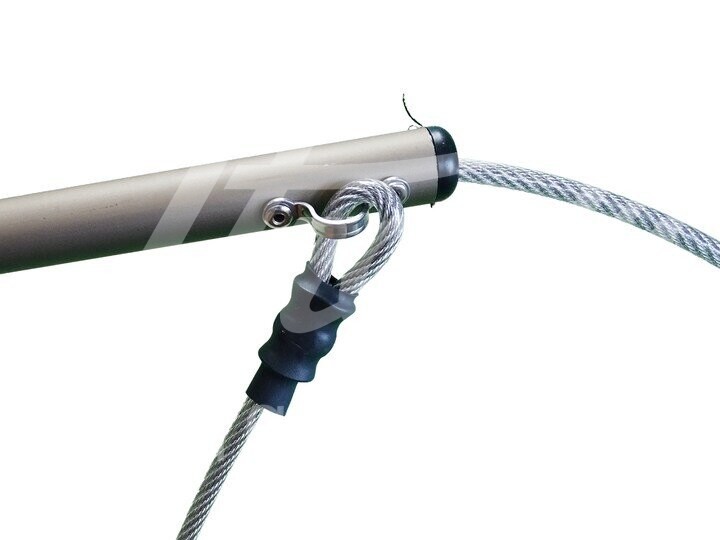 Hunde-Fangstab 150 cm aus Alu 1 Stück