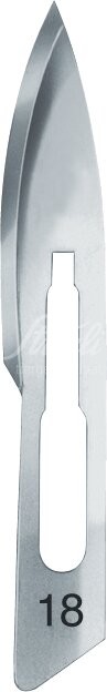 B.BraunVetCare Skalpellklingen Fig.18, 100 Stück