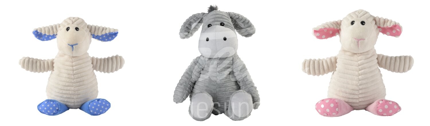 Warmies PURE Wärme-Stofftier Esel Lavendel-Füllung removable pack