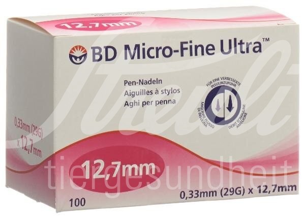 BD Micro-Fine Ultra Pen-Nadel 0.33x12.7mm 100 Stk