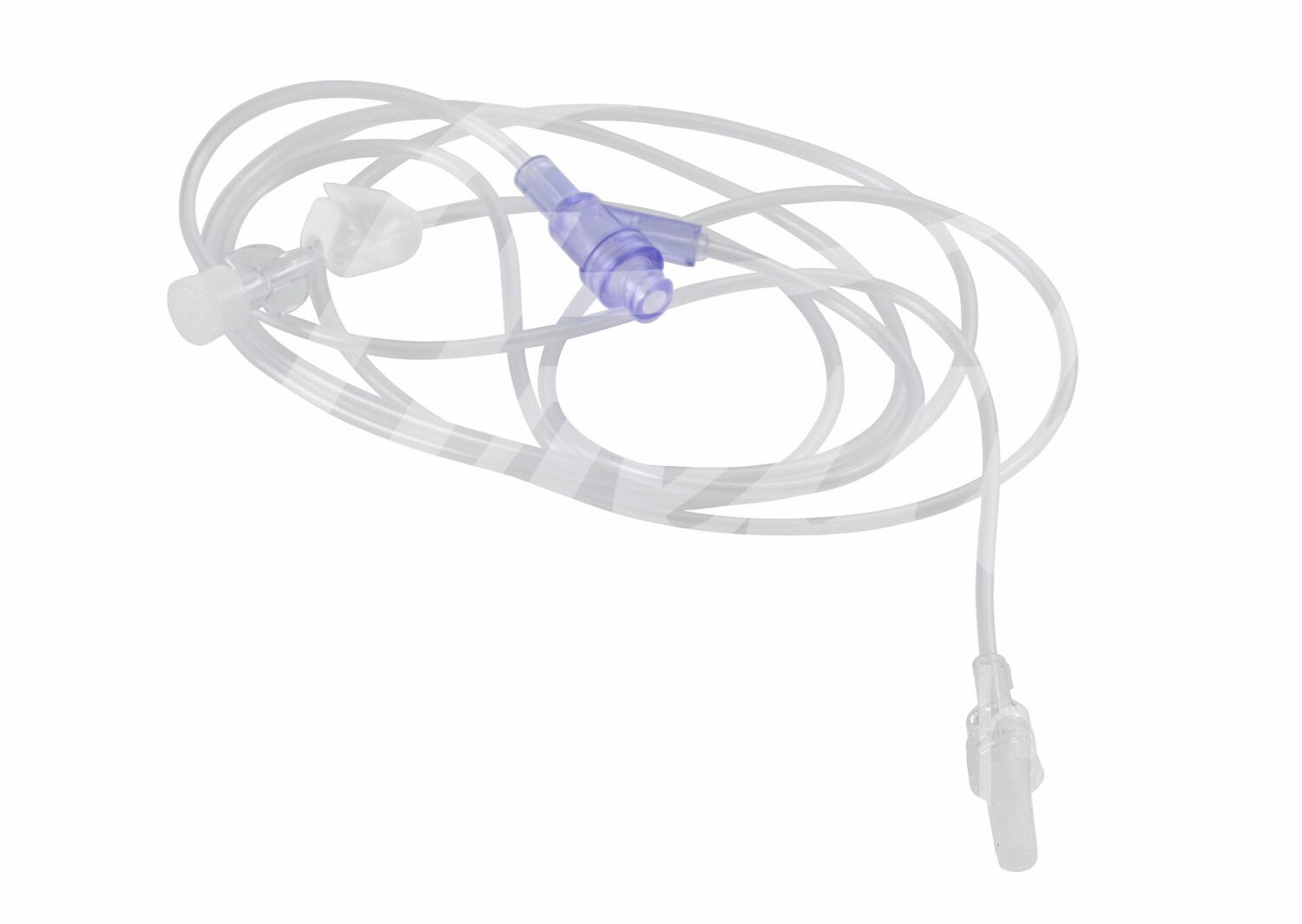 KRUUSE SafeVet IV Verläng. Microbore m.Zuspritz 75cm 50Stk