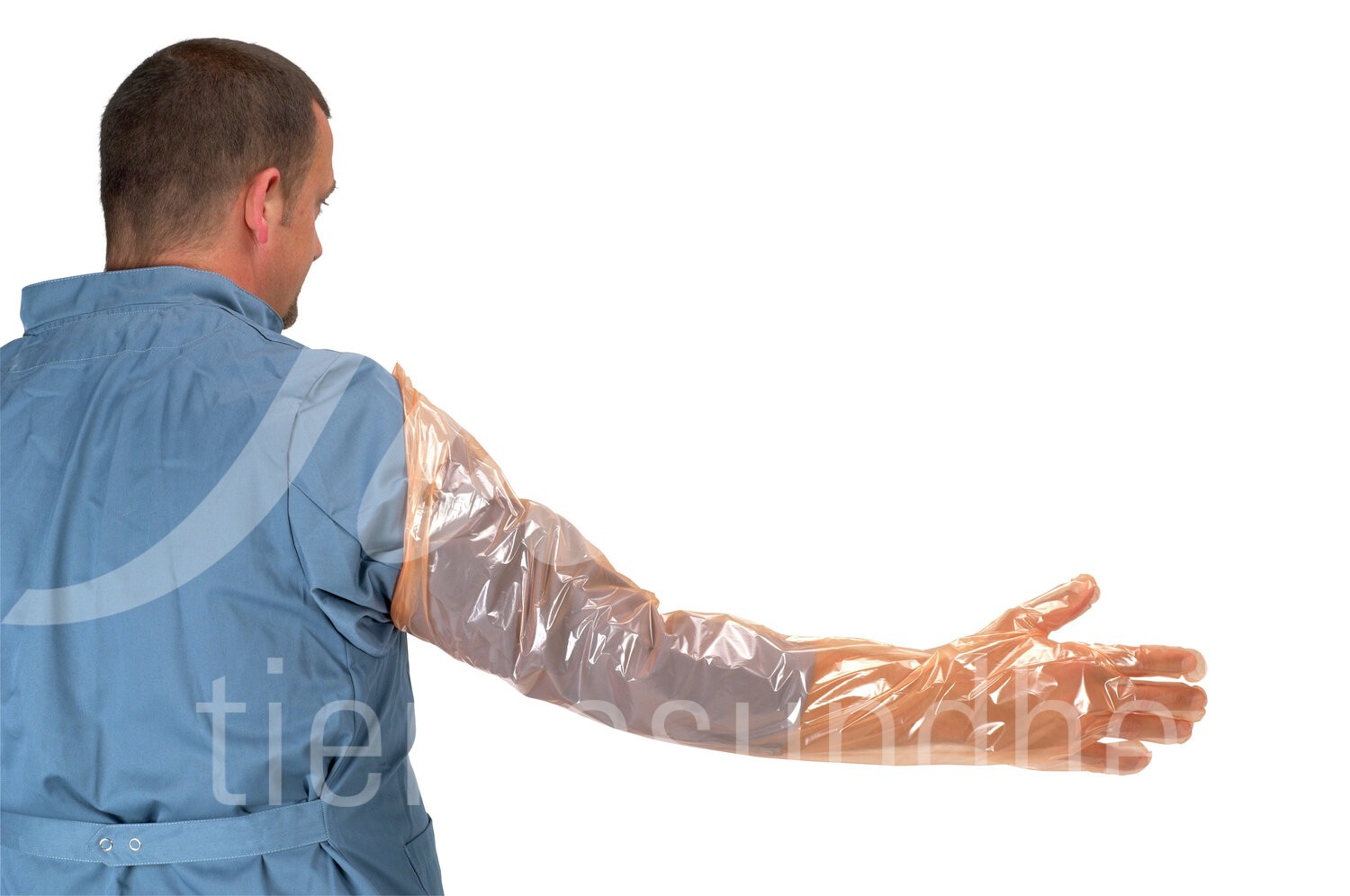 KRUTEX Super Sens. Rektal-Handsch. o.Schultersch. Gr.L 100Stk