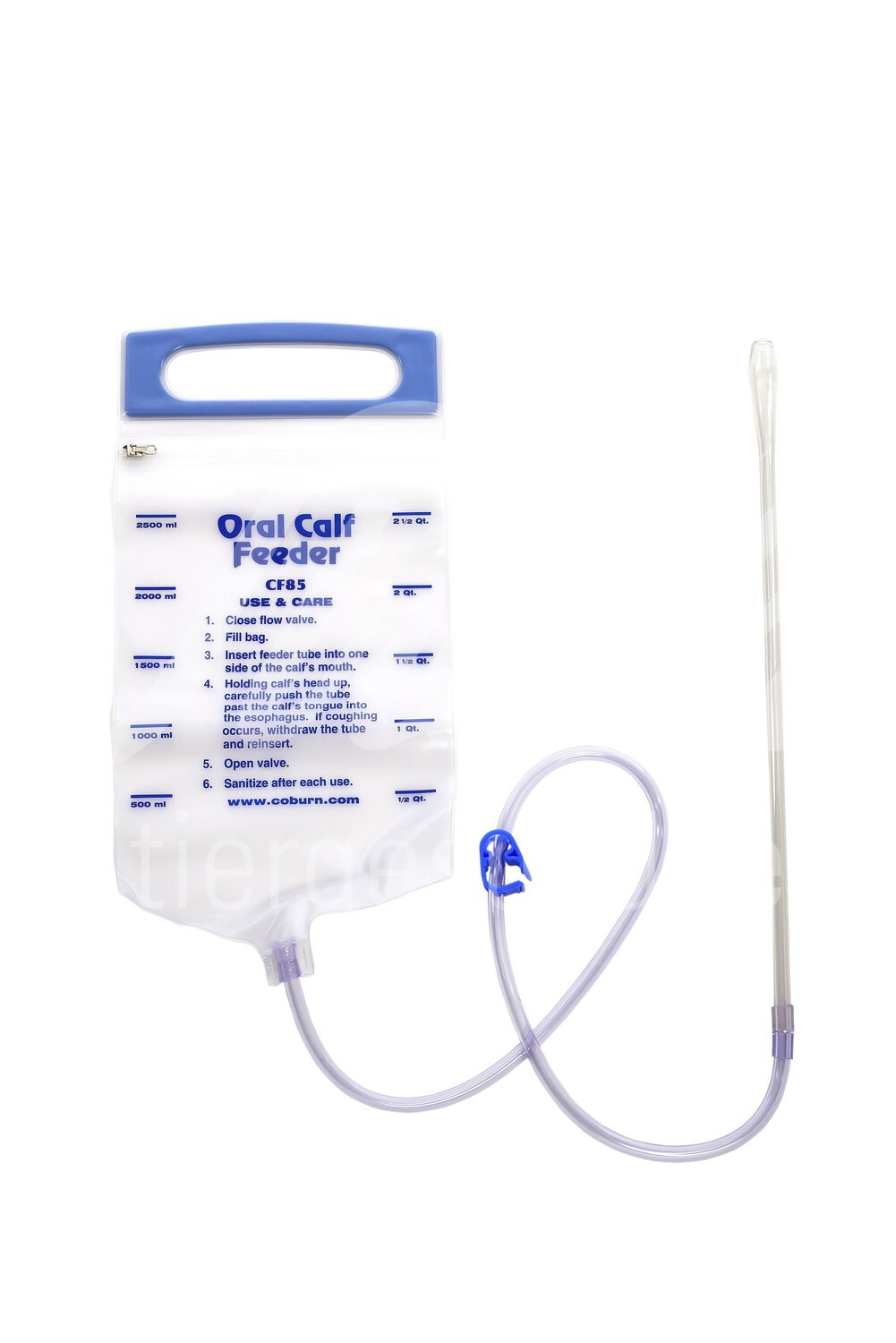 Calf Drencher mit flexibler Sonde & 3 Liter Beutel 1 Stück