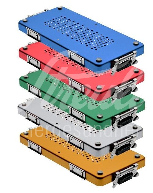 Aesculap Mini-Container Deckel blau perforiert 1 Stück