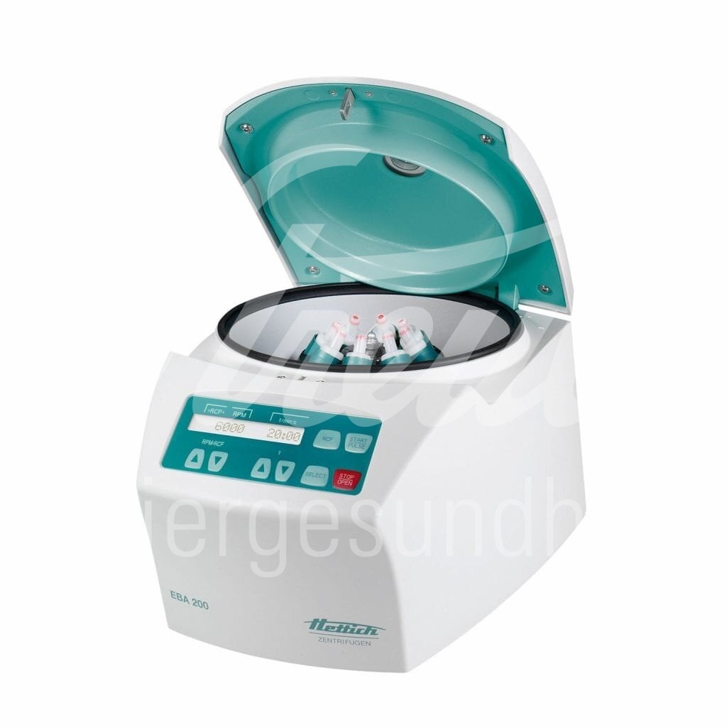 Hettich Zentrifuge EBA 200 mit 8-fach Winkelrotor 1 Stück