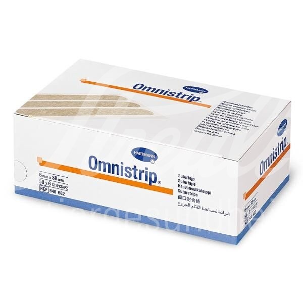 Omnistrip Wundnahtstreifen 3x76mm 250 Stk Omnistrip Wundnahtstreifen 3x76mm 250 Stk