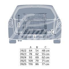 Tierkäfig 3923 78x62x55cm Gr. M (3) 1 Stück