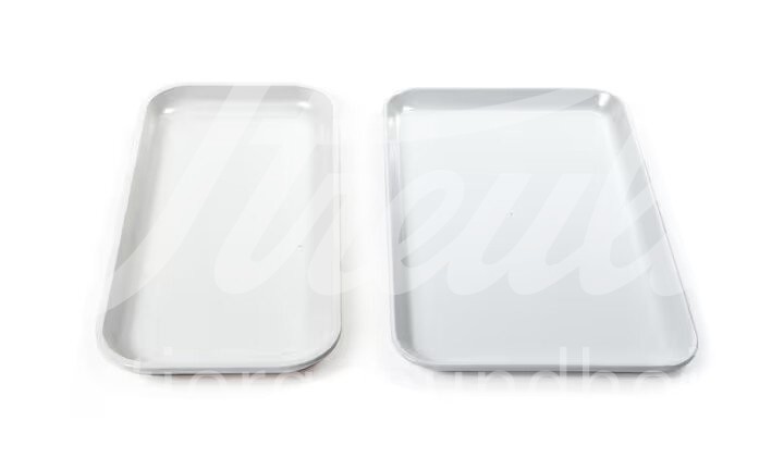 Labortablett melamin 30x19x2 cm weiss 1 Stück
