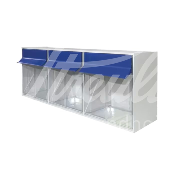 Spender für Einwegartikel 3 Behältern 1 Stück