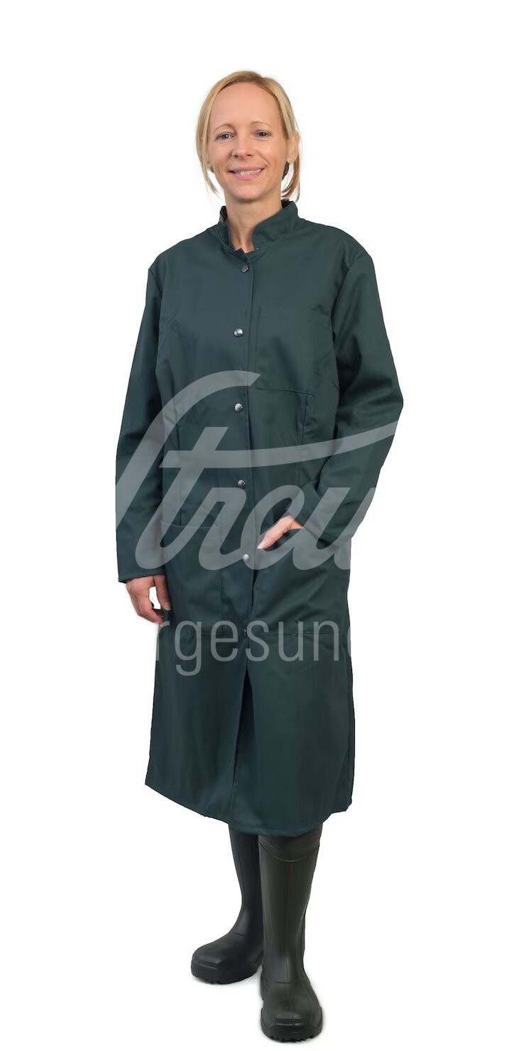 Medvet Damen Berufskittel Gr. 38 mit Druckknöpfen 1 Stück