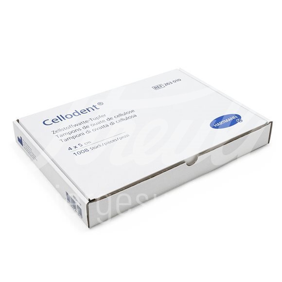 Cellodent Zellstoffwatte-Tupfer 4x5cm 12fach 1008 Stk