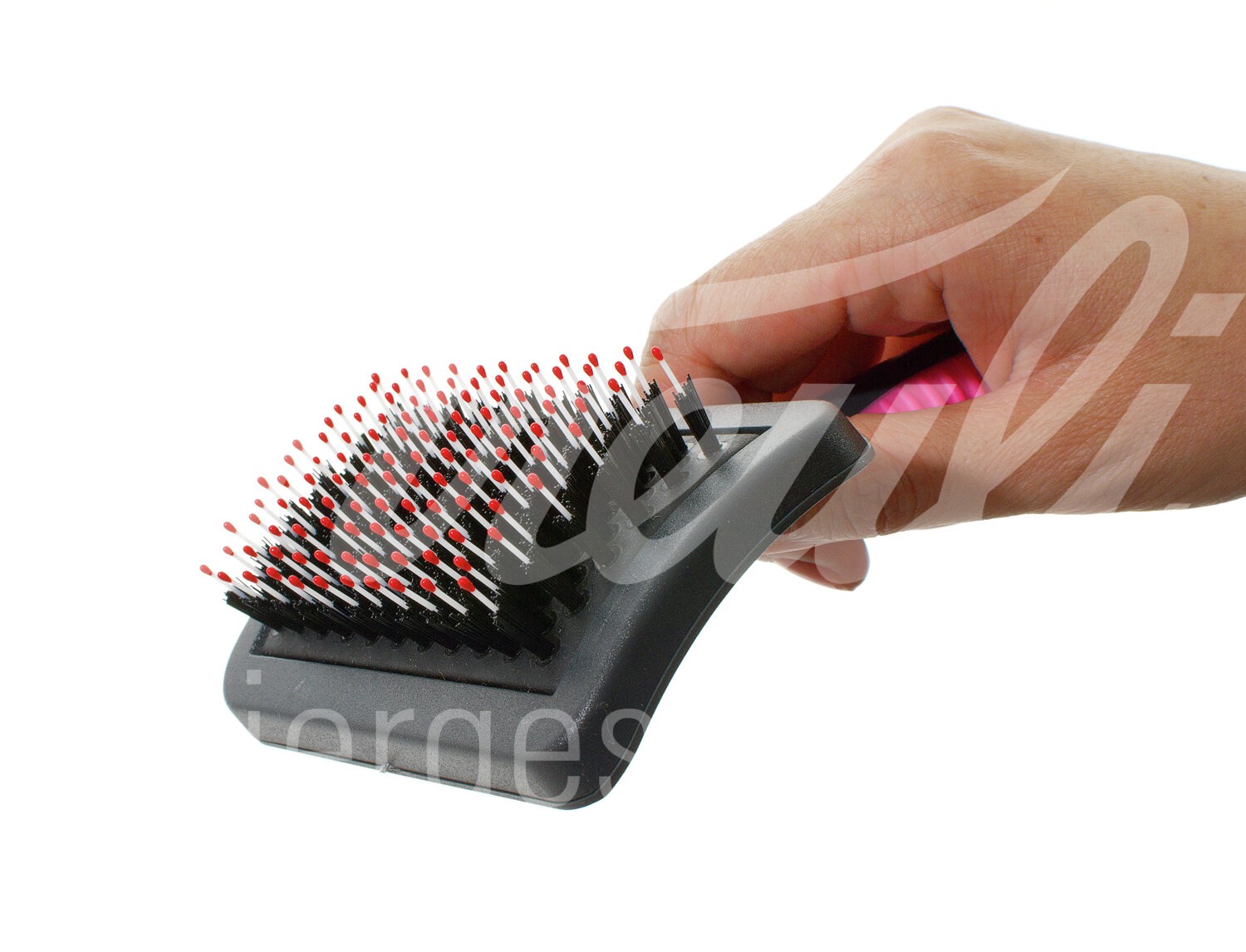 BUSTER Fell Bürste Verfilzungen m. kurze& L. Borsten 8.5cm 1Stk