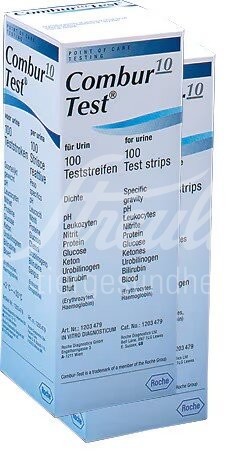 Combur 10 Test UX Streifen deutsch/französisch/italienisch 100 Stk