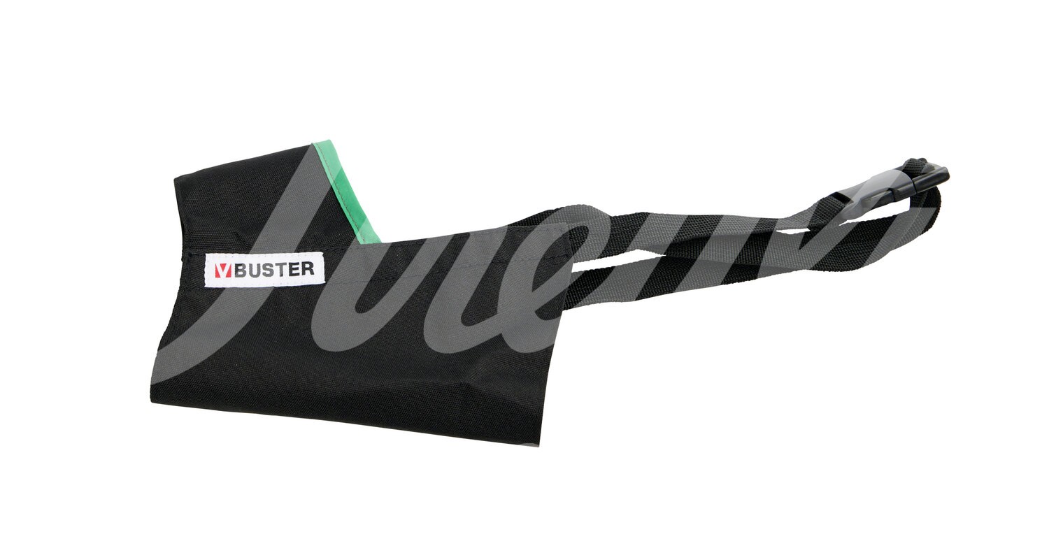 BUSTER Easy-ID Nylon Maulkorb f. Hunde grün Gr. 4XL 1 Stk.