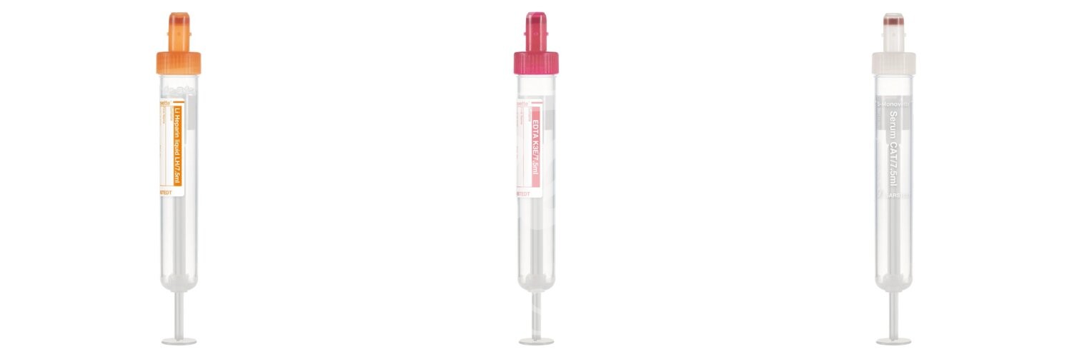 Sarstedt S-Monovette 2,7 ml K3-EDTA m. Papieretikett 50 Stück