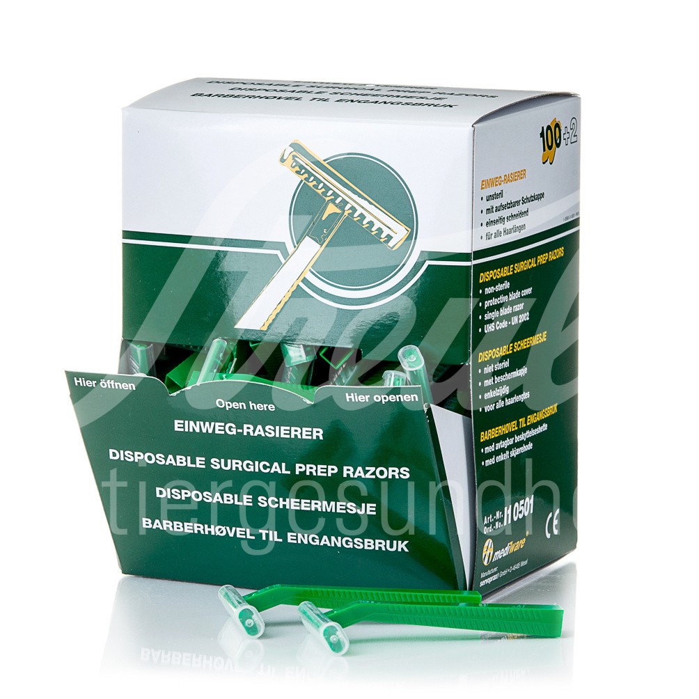 Einmalrasierer 100 Stück