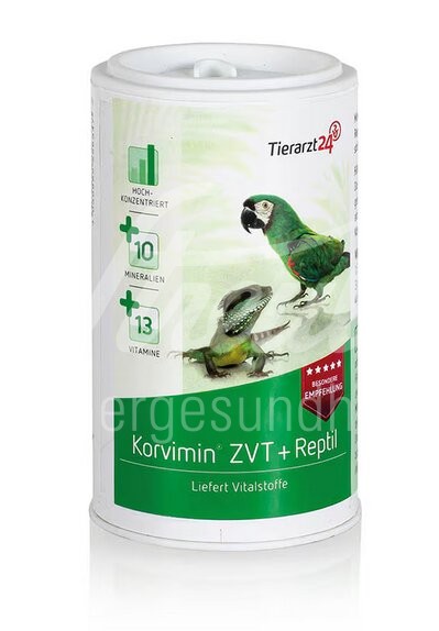 Tierarzt24 Korvimin ZVT+Reptil 50 g Streudose
