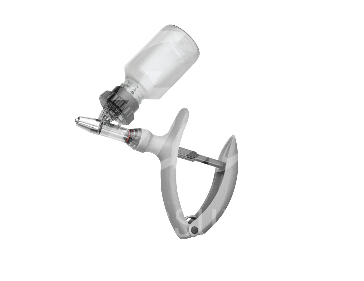 HSW Eco-Matic Spritze mit Flaschenansatz 1 ml LL 1 Stück