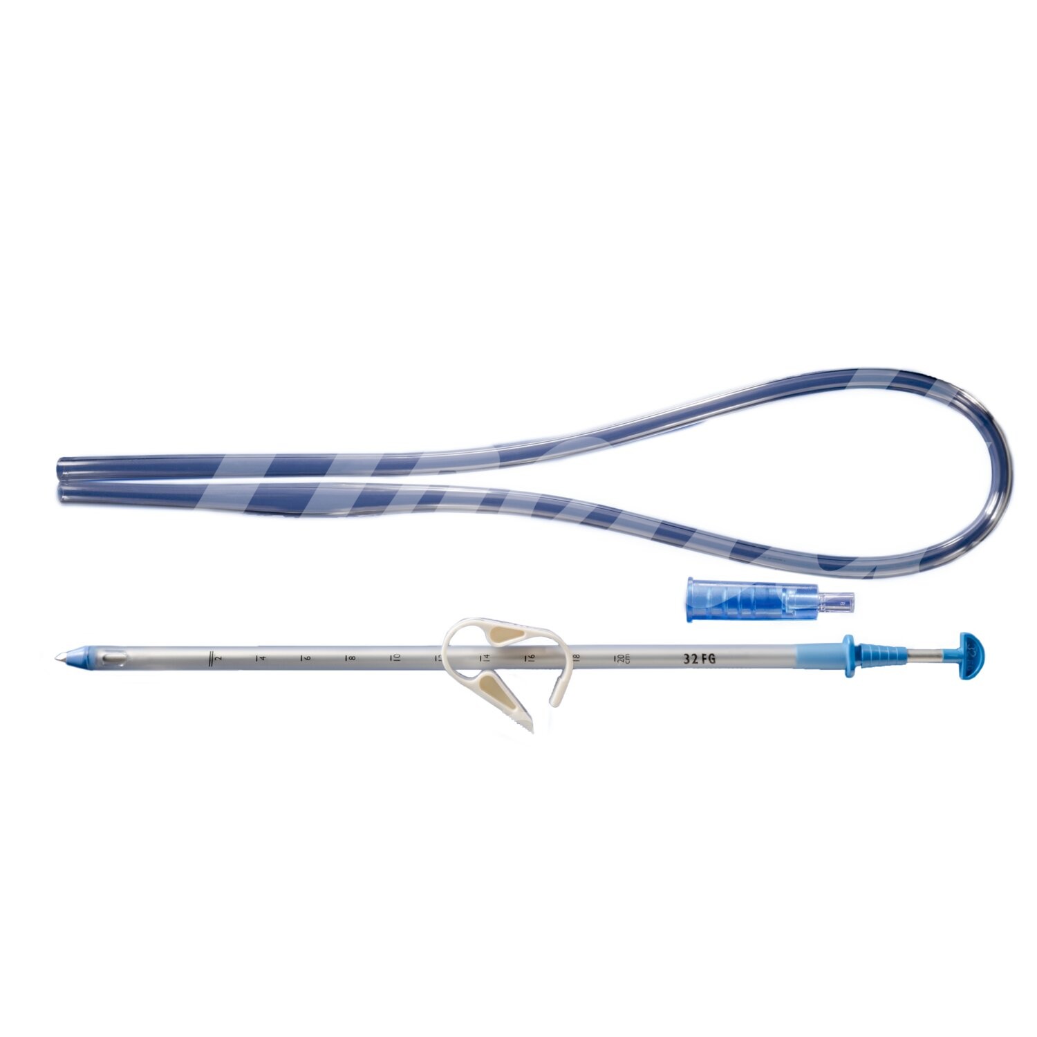 Mila Thoraxdrainage 10,7mm x 34cm, CH32 1 Stück