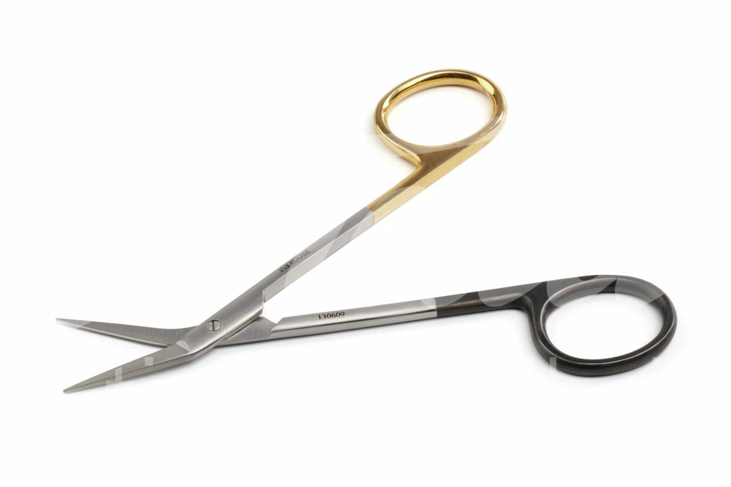 KRUUSE Iris Zahnfleischschere TC SuperCut 13.0 cm abgewinkelt 1 Stück