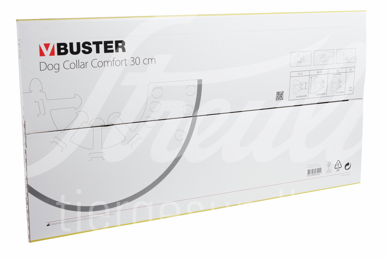 BUSTER Halskragen Comfort transp. Schnell-Versch. 30cm 5Stk BUSTER Halskragen Comfort transp. Schnell-Versch. 30cm 5Stk