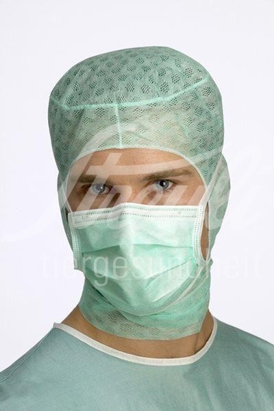 BARRIER OP-Maske Basic Typ II Bindebänder grün 50 Stk