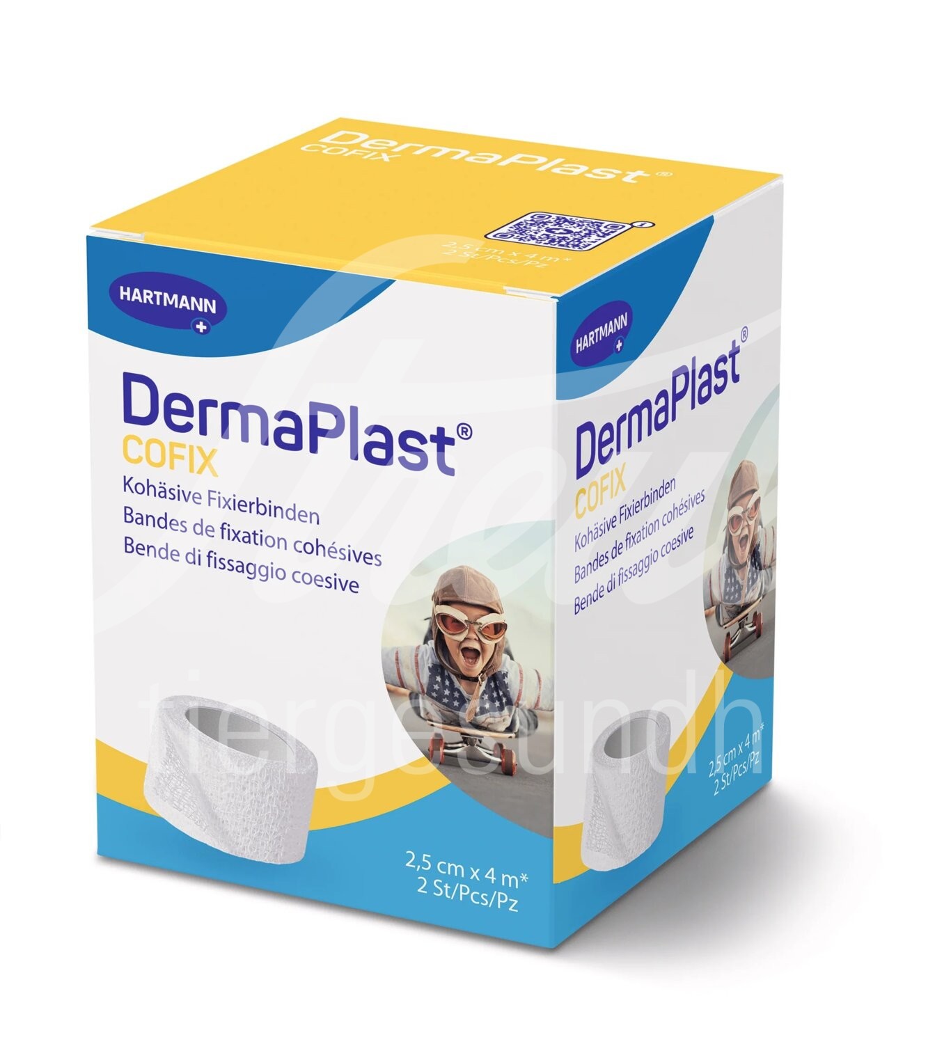DermaPlast CoFix 1.5cmx4m weiss 2 Stk DermaPlast CoFix 1.5cmx4m weiss 2 Stk