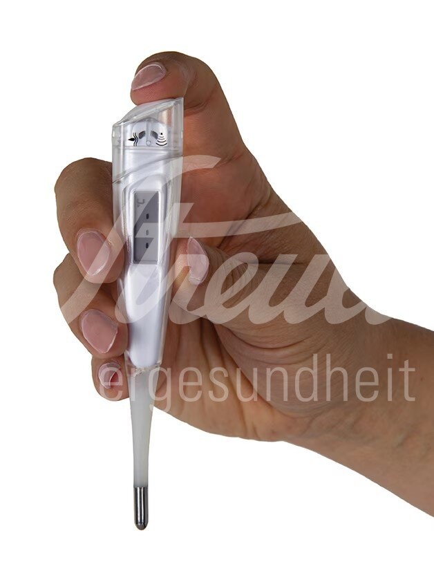 Fieberthermometer mit flexibler Spitze 1 Stück