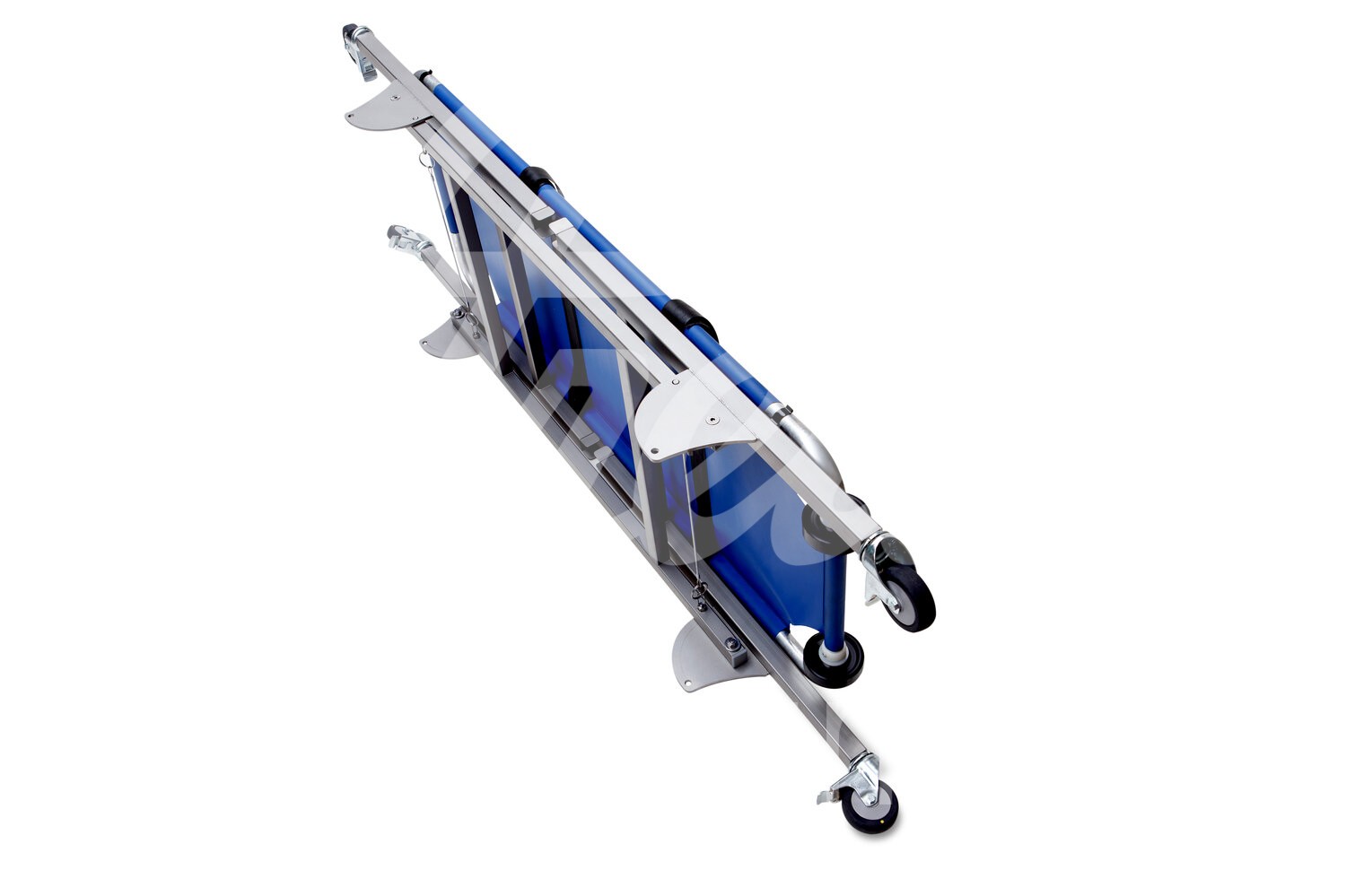 Fahrgestell für Kleintiertrage faltbar m. 4 Lenkrollen 1 Stück