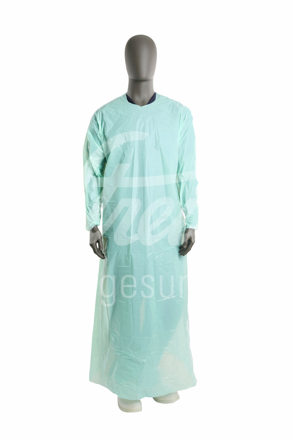 KRUTEX Einweg Mantel kon. Ärmel Gr.L 170 cm 25 Stk