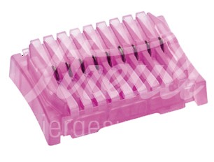 Titan Clips klein-mittel/lila 9 Stück