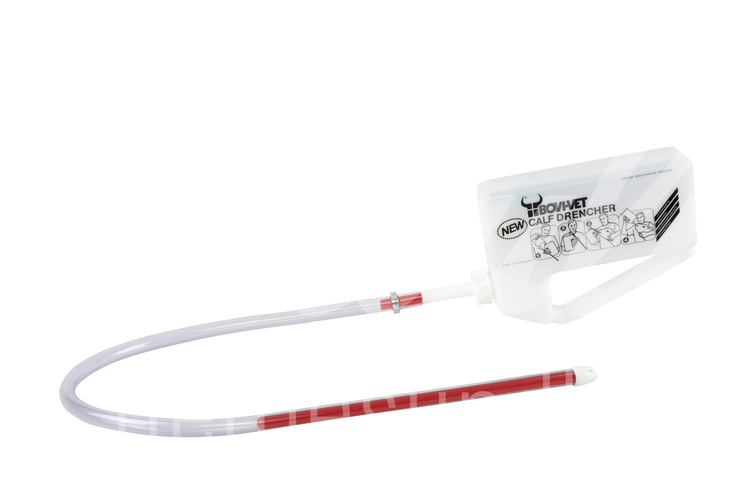 BOVIVET Calf Drencher m.flexibl. Sonde & 2 L Kanister 10 Stk.