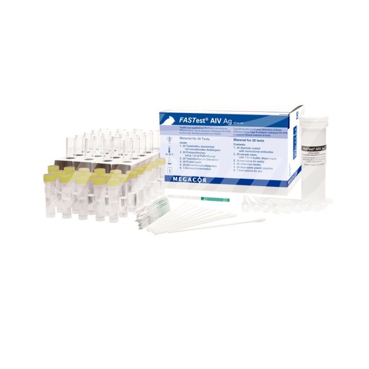 FASTest AIV Ag, Aviäre Influenza Antigen 20 Stück
