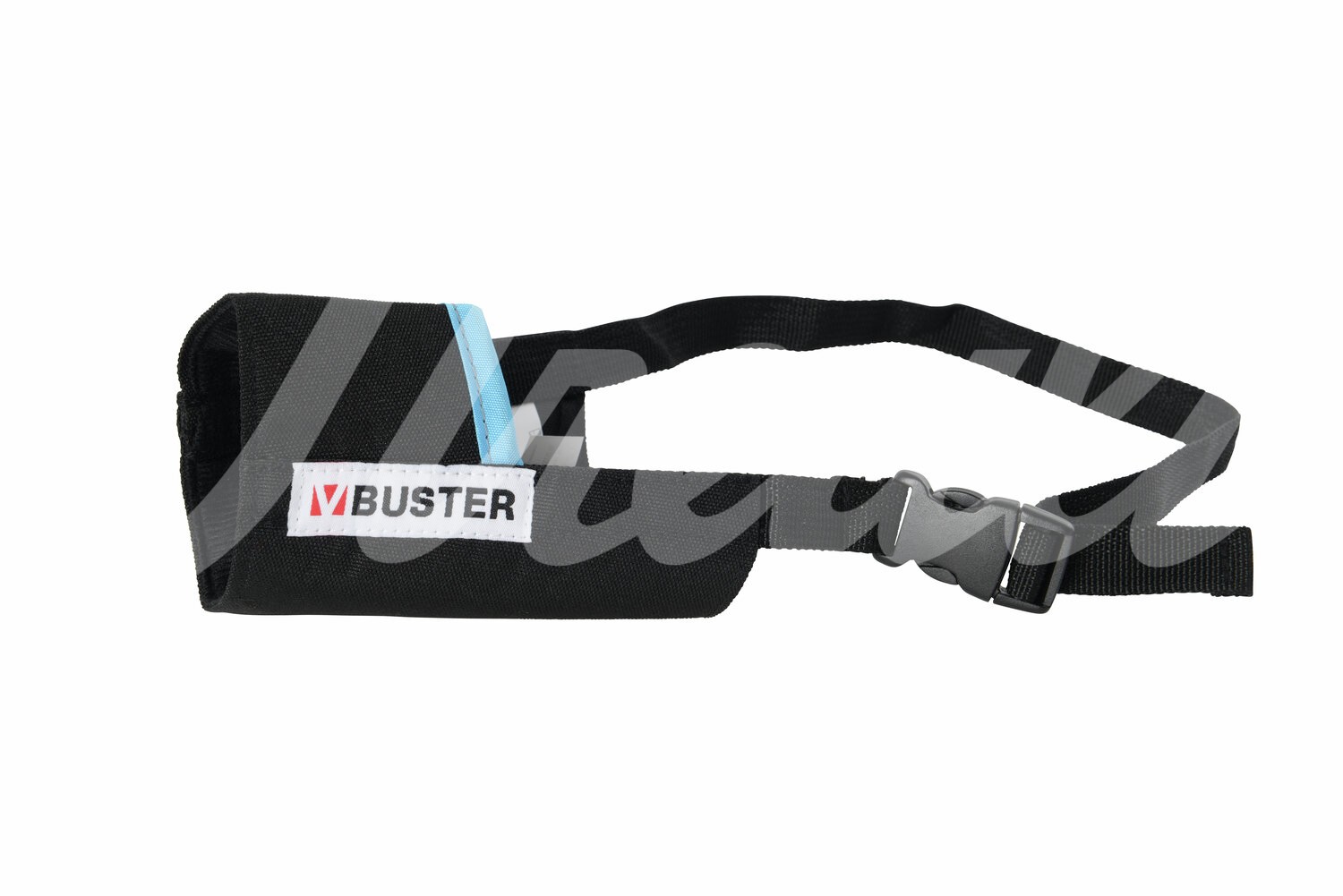 BUSTER Easy-ID Nylon Maulkorb f. Hunde türkis Gr. XL 1 Stk.